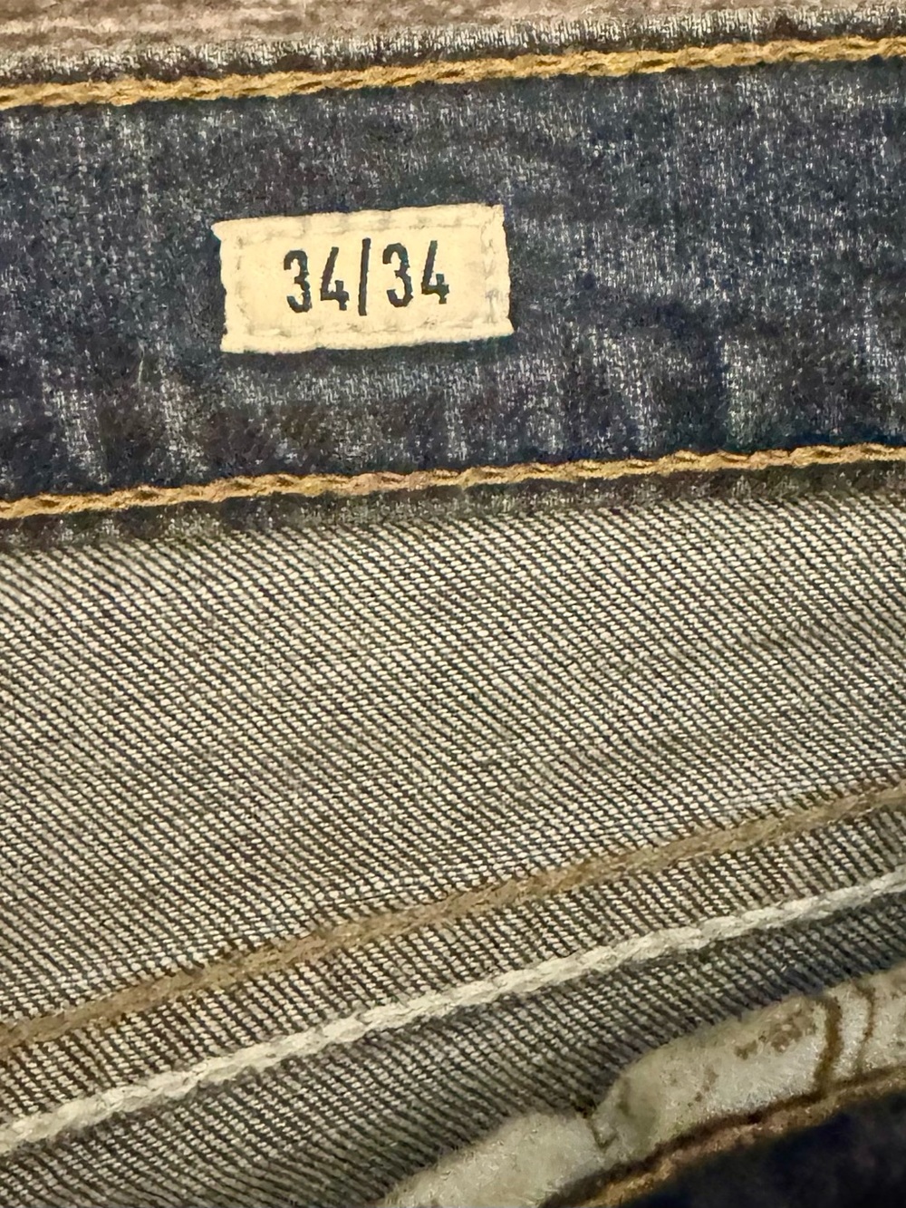 Ariat Men’s M8 Modern Slim Leg Jeans 34x34 Medium Wash Western Denim - Picture 6 of 6